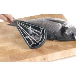 Grattoir à Poisson Inox -Cuisine Fournitures Magasin 673132 2 1 Grattoir a poisson inox Lacor
