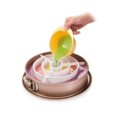 Cercle Séparateur Gâteaux Arc-en-ciel Et Damiers -Cuisine Fournitures Magasin 673145 2 1 Cercle separateur gateaux arc en ciel et damiers