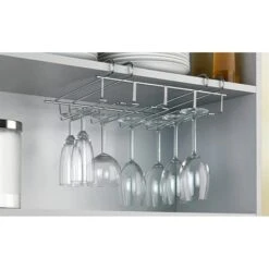 Lot De 2 Portes Verres Pour Placard Ou étagère -Cuisine Fournitures Magasin 679000 2 2 Lot de 2 portes verres pour placard ou etagere Wenko by Maximex