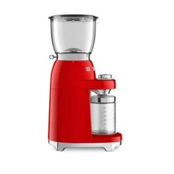 Smeg Broyeur à Café Rouge 150 W CGF01RDEU -Cuisine Fournitures Magasin 700012 2 1 Broyeur a cafe rouge 150 W CGF01RDEU Smeg