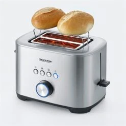 SEVERIN Toaster Avec Fonction Bagel 800 W AT2510 -Cuisine Fournitures Magasin 700021 2 1 Toaster avec fonction bagel 800 W AT2510 Severin