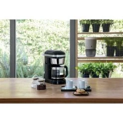 KitchenAid Machine à Café électrique Onyx 1,7 L 1100 W 5KCM1209EOB -Cuisine Fournitures Magasin 700028 2 1 Machine a cafe electrique onyx 1 7 L 1100 W 5KCM1209EOB Kitchenaid