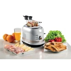 Ariete Toaster Moderna 2 Fentes 815 W 149 Blanc -Cuisine Fournitures Magasin 700048 3 1 Toaster moderna 2 fentes 815 W 149 Blanc Ariete