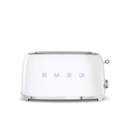 Smeg Grille Pain 4 Tranches 1500 W TSF02WHEU Blanc
