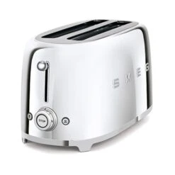 Smeg Grille Pain 4 Tranches 1500 W TSF02SSEU Chromé
