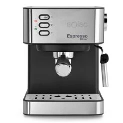 Machine à Expresso Automatique 2 En 1 Inox 20 Bar 850 W