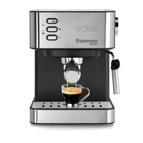 Machine à Expresso Automatique 2 En 1 Inox 20 Bar 850 W 2 Machine à Expresso Automatique 2 En 1 Inox 20 Bar 850 W – Image 2