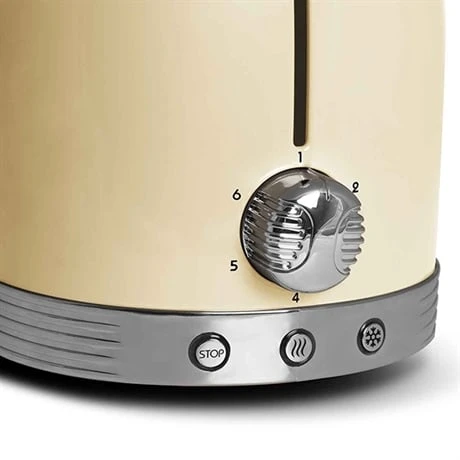 Schneider® Grille-pain 2 Fentes 815 W SCT02CR Crème 3 Schneider® Grille-pain 2 Fentes 815 W SCT02CR Crème – Image 3