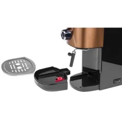 Bestron Machine à Café Expresso Avec Buse Vapeur 15 Bars 1250 1450 W Coloris Cuivre -Cuisine Fournitures Magasin 700101 4 1 Machine a cafe expresso avec buse vapeur 15 bars 1250 1450 W coloris cuivre Bestron