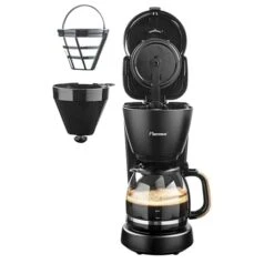 Bestron Cafetière à Filtre 1,25L 1000W -Cuisine Fournitures Magasin 700103 3 1 Cafetiere a filtre 1 25L 1000W Bestron