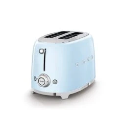 Smeg Toaster 2 Tranches Bleu Azur 950 W TSF01PBEU -Cuisine Fournitures Magasin 701002 2 1 Toaster 2 tranches bleu azur 950 W TSF01PBEU Smeg
