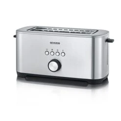 SEVERIN Grille-pain XXL Avec Fonction Bagel 1 400 W AT2512