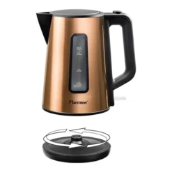 Bestron Bouilloire électrique Coloris Cuivre 1,7 L 1850 2200 W -Cuisine Fournitures Magasin 702050 2 1 Bouilloire electrique coloris cuivre 1 7 L 1850 2200 W Bestron