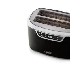 Boretti Grille Pain Extralarge 2 Tranches 1600 W B300 -Cuisine Fournitures Magasin 70233 2 1 Grille pain extralarge 2 tranches 1600 W B300 Boretti