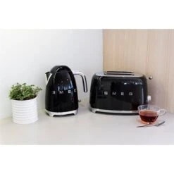 Smeg Toaster 2 Fentes Noir 950 W TSF01BLEU -Cuisine Fournitures Magasin 70280 3 5 Toaster 2 fentes noir 950 W TSF01BLEU Smeg