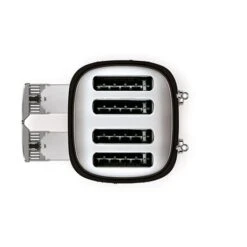 Smeg Toaster 4 Fentes Noir 2000 W TSF03BLEU -Cuisine Fournitures Magasin 70284 3 5 Toaster 4 fentes noir 2000 W TSF03BLEU Smeg