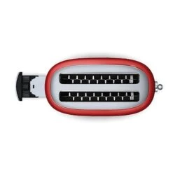 Smeg Grille-pain 4 Tranches Rouge 1500 W TSF02RDEU -Cuisine Fournitures Magasin 70287 2 5 Grille pain 4 tranches rouge 1500 W TSF02RDEU Smeg