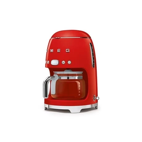 Smeg Machine à Café Filtre Rouge 10 Tasses 1050 W DCF01RDEU 1 Smeg Machine à Café Filtre Rouge 10 Tasses 1050 W DCF01RDEU