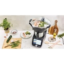 Robot Cuiseur Multifonction 4,5 L 1000 W 6 Robot Cuiseur Multifonction 4,5 L 1000 W -Cuisine Fournitures Magasin 711018 2 5 Robot cuiseur multifonction 4 5 L 1000 W Mathon