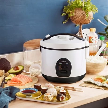 Cuiseur à Riz Inox 3L 500 W 2 Cuiseur à Riz Inox 3L 500 W – Image 2