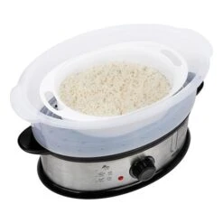 Tristar Cuiseur Vapeur électrique 3 Niveaux 1200 W VS-3914 -Cuisine Fournitures Magasin 71577 3 1 Cuiseur vapeur electrique 3 niveaux 1200 W VS 3914 Tristar