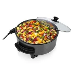 Tristar Faitout électrique 5 L Avec Couvercle 1 500 W PZ-9135 -Cuisine Fournitures Magasin 718002 4 2 Faitout electrique 5 L avec couvercle 1 500 W PZ 9135 Tristar