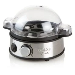 Domo Cuiseur à Oeufs électrique 7 Oeufs 400 W -Cuisine Fournitures Magasin 71990 2 1 Cuiseur a oeufs electrique 7 oeufs 400 W Domo