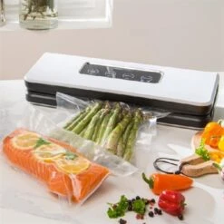 Appareil à Emballer Sous Vide Blanc 37 Cm 150 W KSSV60 -Cuisine Fournitures Magasin 720006 4 3 Appareil a emballer sous vide blanc 37 cm 150 W KSSV60 Kitchen Chef Professional