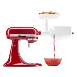 KitchenAid Kit 3 Accessoires Passoire à Fruit Et Légume, Tranche Râpe Et Hachoir 5KSMFPPC -Cuisine Fournitures Magasin 720020 3 3 Kit 3 accessoires Passoire a fruit et legume tranche rape et hachoir 5KSMFPPC Kitchenaid