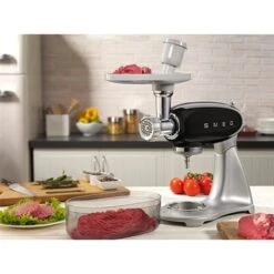 Smeg Hachoir SMMG01 Pour Robot Sur Socle -Cuisine Fournitures Magasin 720057 2 1 Hachoir SMMG01 pour robot sur socle Smeg