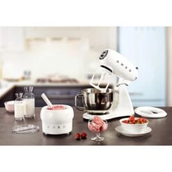 Smeg Sorbetière SMIC01 Pour Robot Sur Socle 9 Smeg Sorbetière SMIC01 Pour Robot Sur Socle -Cuisine Fournitures Magasin 720059 4 1 Sorbetiere SMIC01 pour robot sur socle Smeg