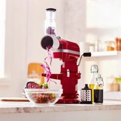 KitchenAid Tranchoir Et Râpes Cylindre 5KSMVSA Pour Robot Artisan -Cuisine Fournitures Magasin 72107 2 3 Tranchoir et rapes cylindre 5KSMVSA pour robot Artisan Kitchenaid