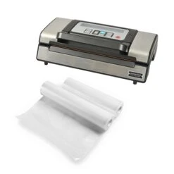 Lot Appareil à Emballer Sous Vide Pro VS5160 Et 2 Rouleaux De Sachets à Découper