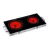 Plaque Vitrocéramique 2 Foyers 1800 W Et 1000 W 64 X 30 Cm KCP.PV2800