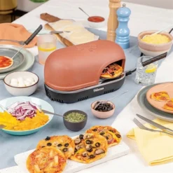 Tristar Four à Pizza électrique 2 Personnes Pizza Festa Connect 530 W Marron -Cuisine Fournitures Magasin 740070 3 2 Four a pizza electrique 2 personnes Pizza Festa Connect 530 W marron Tristar