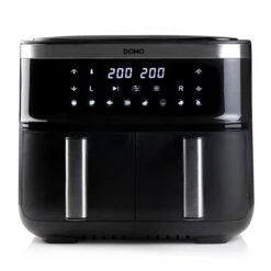Domo Déli Fryer Double Fry Zone 2 X 4L -Cuisine Fournitures Magasin 740074 2 1 Deli Fryer double fry zone 2 x 4L Domo