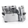 Friteuse Inox Double Cuve 7 L 4000 W KCPFR70X