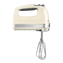 KitchenAid Batteur à Main 9 Vitesses 85 W 5KHM9212EAC Crème