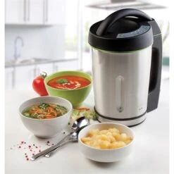 Domo Mixeur à Soupe Soup Maker 1,6 L 1000 W DO498BL