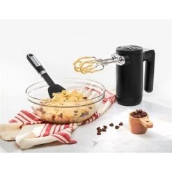 KitchenAid Batteur à Main électrique Sans Fil 7 Vitesses Noir Réglisse 5KHMB732EBM -Cuisine Fournitures Magasin 760357 2 1 Batteur a main electrique sans fil 7 vitesses noir reglisse 5KHMB732EBM Kitchenaid