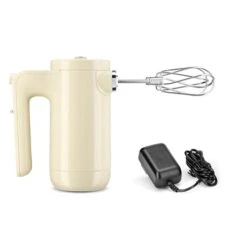 KitchenAid Batteur à Main électrique Sans Fil 7 Vitesses Crème 5KHMB732EAC -Cuisine Fournitures Magasin 760358 2 2 Batteur a main electrique sans fil 7 vitesses creme 5KHMB732EAC Kitchenaid