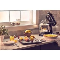 KitchenAid Robot Artisan Noir 5KSM175PS Avec Accessoires Supplémentaires -Cuisine Fournitures Magasin 761002 4 6 Robot artisan noir 5KSM175PS avec accessoires supplementaires Kitchenaid