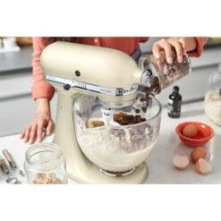 KitchenAid Robot Artisan Crème 5KSM175PS Avec Accessoires Supplémentaires -Cuisine Fournitures Magasin 761003 4 6 Robot artisan creme 5KSM175PS avec accessoires supplementaires Kitchenaid