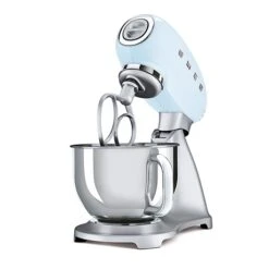 Smeg Robot Sur Socle Bleu Azur 800 W SMF02PBEU -Cuisine Fournitures Magasin 761040 2 1 Robot sur socle Bleu azur 800 W SMF02PBEU Smeg