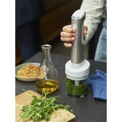 Cuisinart Mixeur Plongeant Argenté Sans Fil 3 En 1 RHB100E 7 Cuisinart Mixeur Plongeant Argenté Sans Fil 3 En 1 RHB100E -Cuisine Fournitures Magasin 761053 3 2 Mixeur plongeant argente sans fil 3 en 1 RHB100E Cuisinart