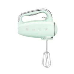 Smeg Batteur à Main 9 Vitesses 250 W HMF01PGEU Vert D’eau -Cuisine Fournitures Magasin 761068 2 3 Batteur a main 9 vitesses 250 W HMF01PGEU vert d eau Smeg