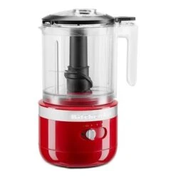 KitchenAid Hachoir électrique Sans Fil 2 Vitesses 1,18 L Rouge Empire 5KFCB519EER -Cuisine Fournitures Magasin 761096 3 1 Hachoir electrique sans fil 2 vitesses 1 18 L rouge empire 5KFCB519EER Kitchenaid