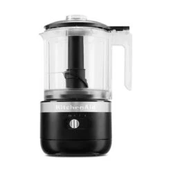 KitchenAid Hachoir électrique Sans Fil 2 Vitesses 1,18 L Noir Réglisse 5KFCB519EBM -Cuisine Fournitures Magasin 761097 4 1 Hachoir electrique sans fil 2 vitesses 1 18 L noir reglisse 5KFCB519EBM Kitchenaid