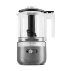 KitchenAid Hachoir électrique Sans Fil 2 Vitesses 1,18 L Gris Mat 5KFCB519EDG -Cuisine Fournitures Magasin 761099 4 1 Hachoir electrique sans fil 2 vitesses 1 18 L gris mat 5KFCB519EDG Kitchenaid