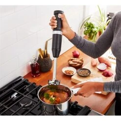 KitchenAid Mixeur Plongeant Sans Fil Noir 5KHBBV53EBM -Cuisine Fournitures Magasin 761121 3 1 Mixeur plongeant sans fil noir 5KHBBV53EBM Kitchenaid